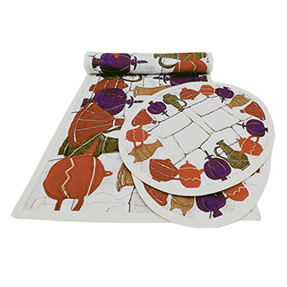 Ancient Urns Oval Placemat
