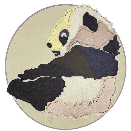 Wipeable Placemat Panda